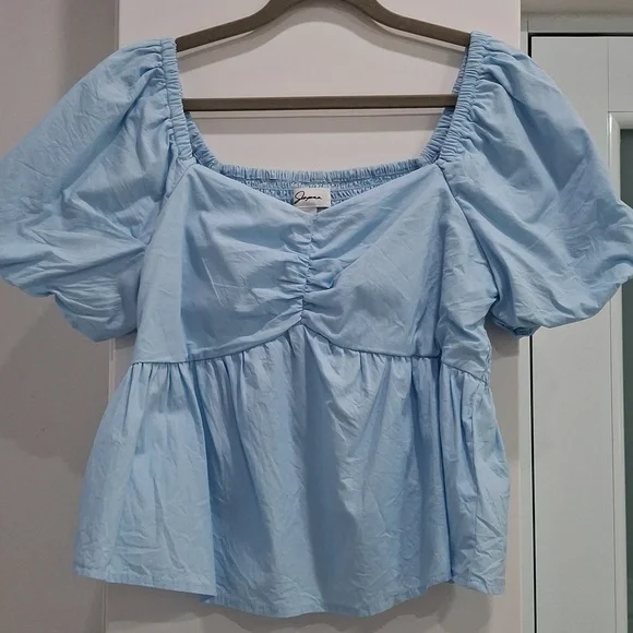 Japna Baby Blue Top - Picture 3 of 6